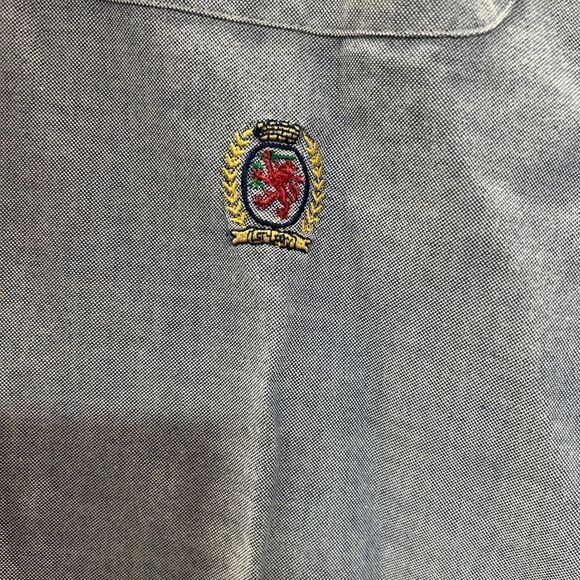 Tommy Hilfiger Extra Large (XL) Long Sleeve Light Blue Button Down - Picture 4 of 7